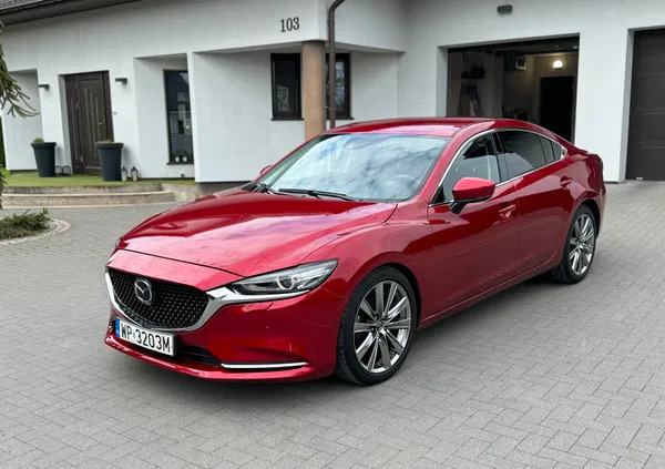 pomorskie Mazda 6 cena 94500 przebieg: 91000, rok produkcji 2019 z Białystok